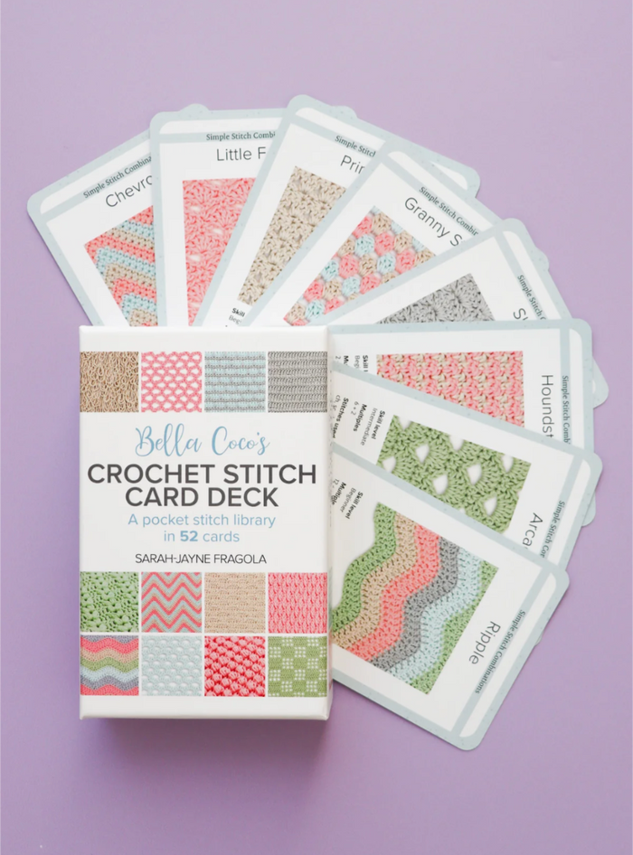 Bella Coco's Crochet Stitch Card Deck