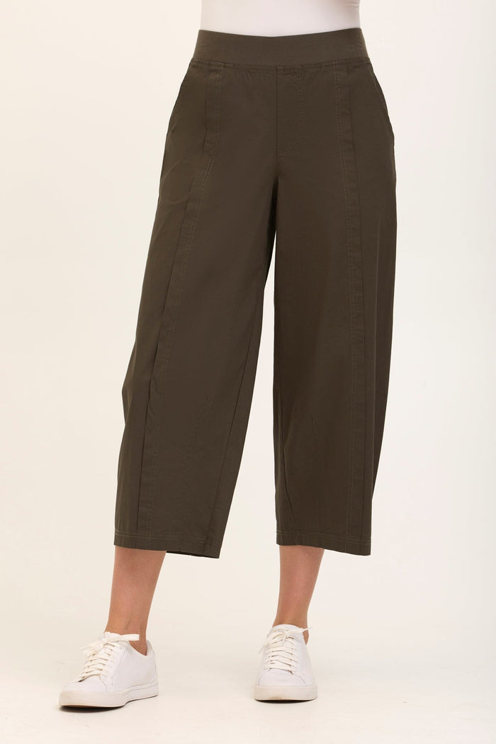 Core by XCVI Benson Poplin Barrel Crop