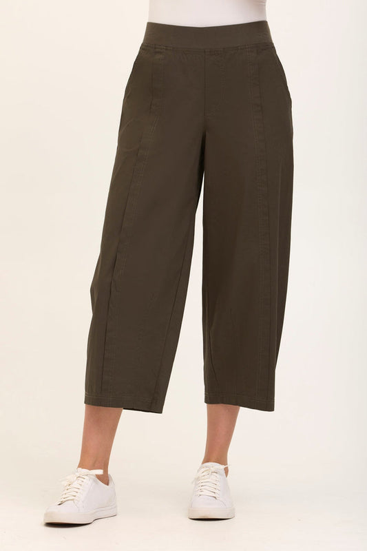 Core by XCVI Benson Poplin Barrel Crop