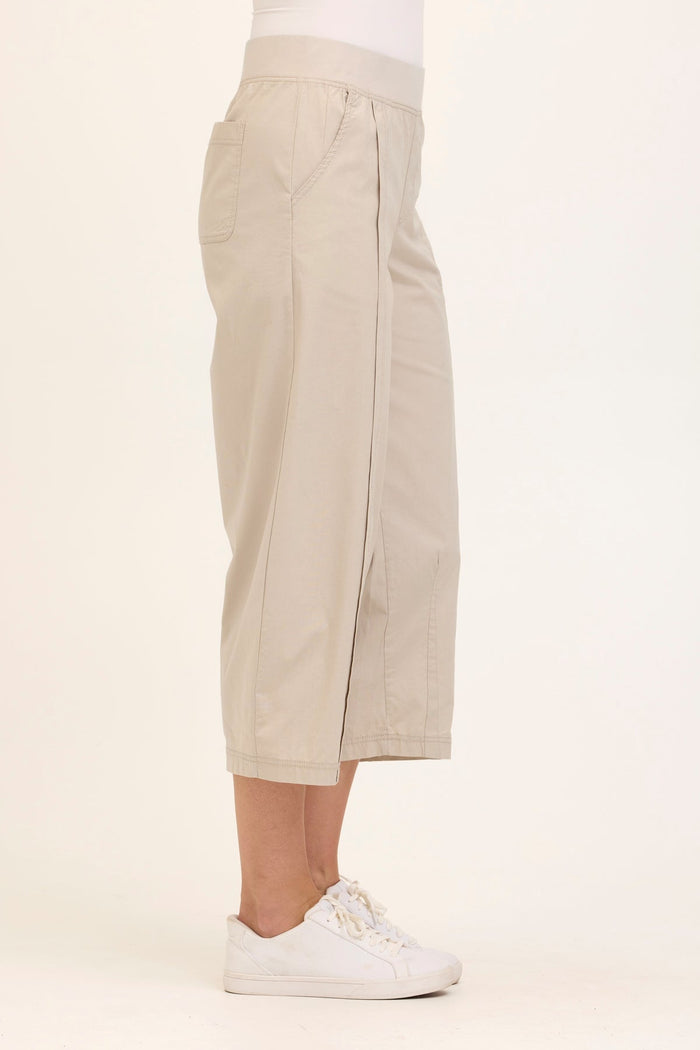 Core by XCVI Benson Poplin Barrel Crop