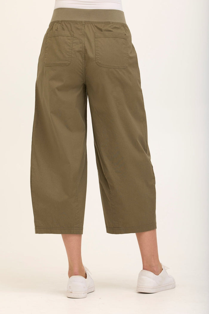 Core by XCVI Benson Poplin Barrel Crop