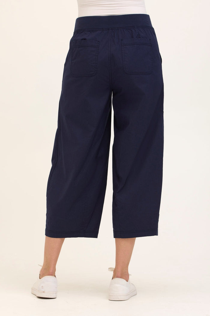 Core by XCVI Benson Poplin Barrel Crop