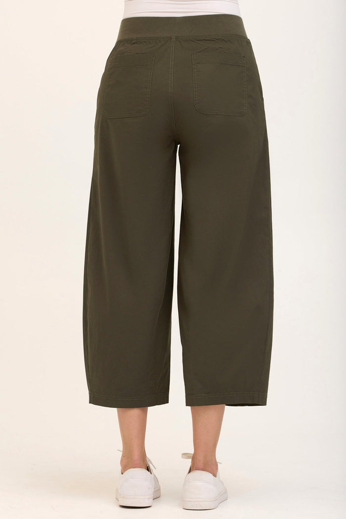 Core by XCVI Benson Poplin Barrel Crop