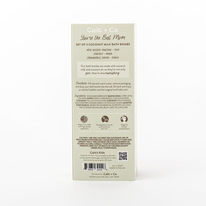 Best Mom Bath Bomb Gift Set
