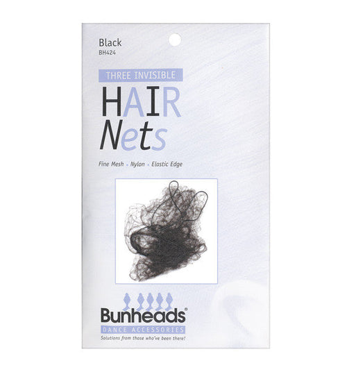 BH424 Black Hairnets