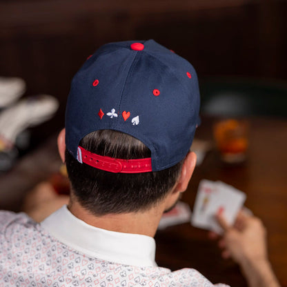 RSVLTS RSVLTS® Bicycle Playing Cards "Suit Yourself" – 5-Panel Hat with Rope Bicycle Playing Cards "Suit Yourself" – 5-Panel Hat with Rope