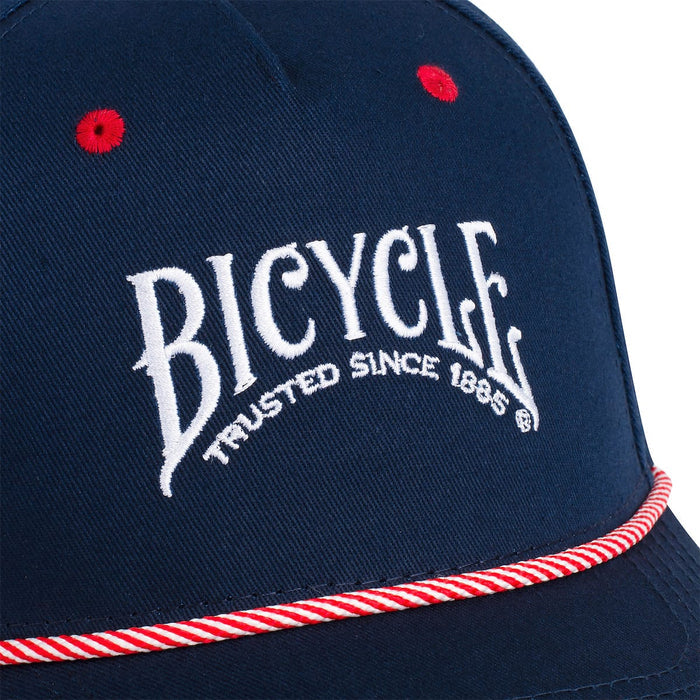RSVLTS RSVLTS® Breakfast Balls Bicycle Collection "Bicycle Hat" _ 5-Panel Hat with Rope Breakfast Balls Bicycle Collection "Bicycle Hat" _ 5-Panel Hat with Rope