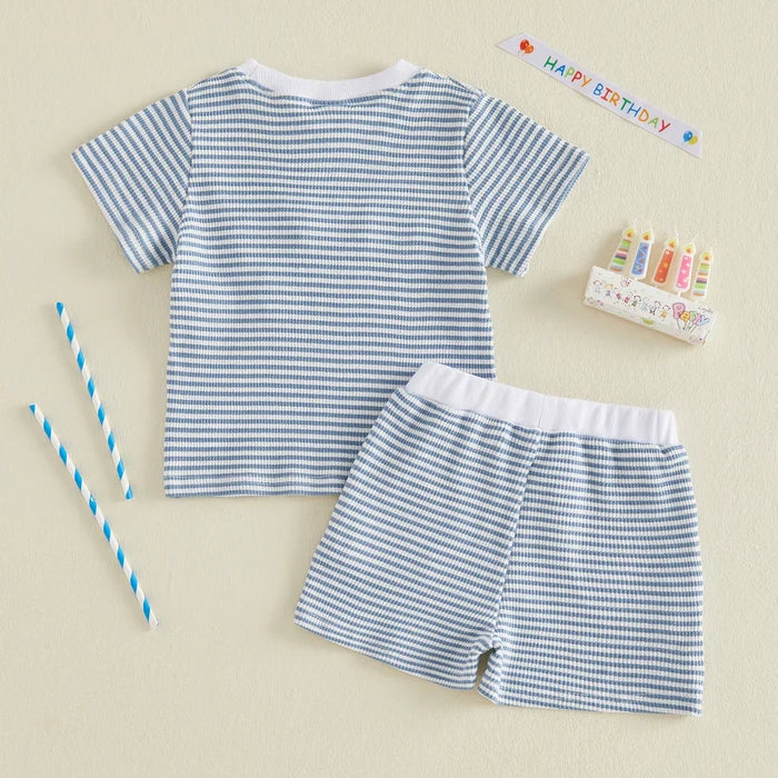 BIRTHDAY DUDE Striped Outfit