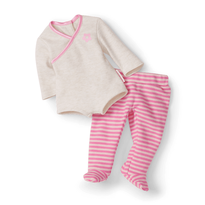 Bitty Baby® Doll #3 with blonde hair in Pretty Pink