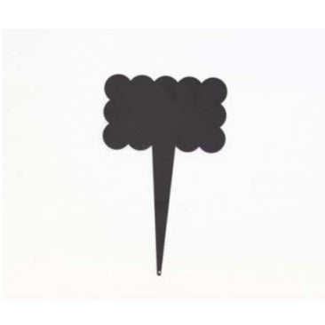 Black Chalkboard Plant Pick