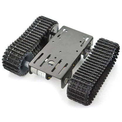 Black Gladiator - Tracked Robot Chassis by DFRobot - The Pi Hut
