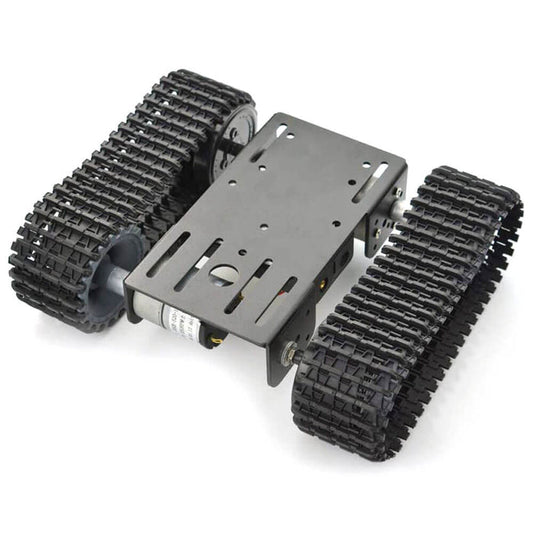Black Gladiator - Tracked Robot Chassis by DFRobot - The Pi Hut