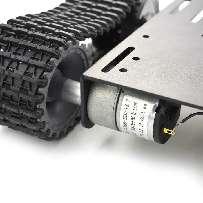 Black Gladiator - Tracked Robot Chassis by DFRobot - The Pi Hut