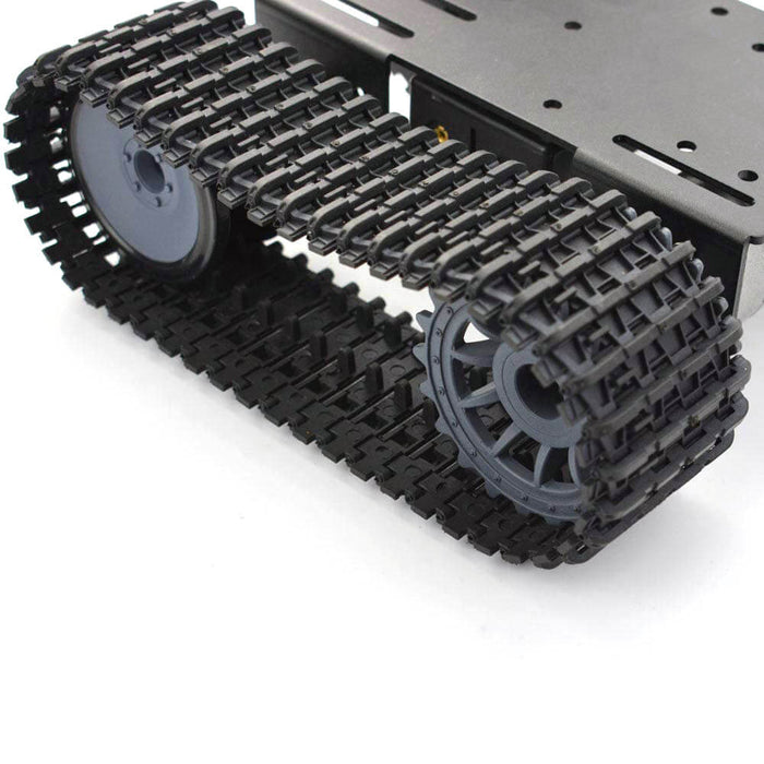 Black Gladiator - Tracked Robot Chassis by DFRobot - The Pi Hut
