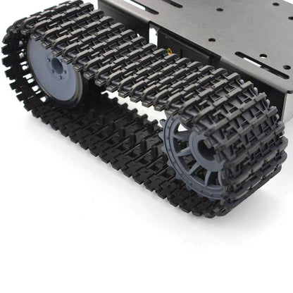 Black Gladiator - Tracked Robot Chassis by DFRobot - The Pi Hut