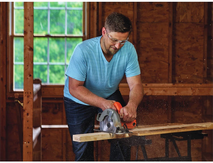 BLACK+DECKER 13a 7.25" Circular Saw - Refurbished with Full Manufacturer Warranty - BDECS200C