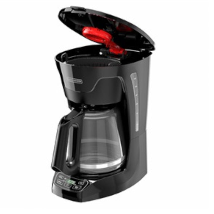 BLACK+DECKER Programmable Digital Coffeemaker - Factory Certified with Full Warranty - CM1110BC