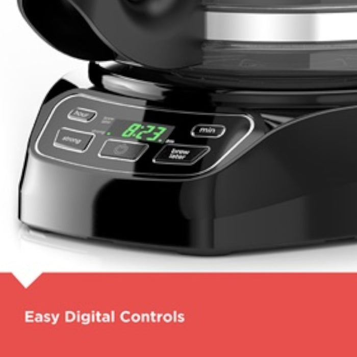 BLACK+DECKER Programmable Digital Coffeemaker - Factory Certified with Full Warranty - CM1110BC
