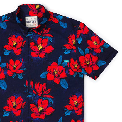 RSVLTS XS RSVLTS Short Sleeve Shirt Bloom Service – KUNUFLEX Short Sleeve Shirt Bloom Service – KUNUFLEX Short Sleeve Shirt