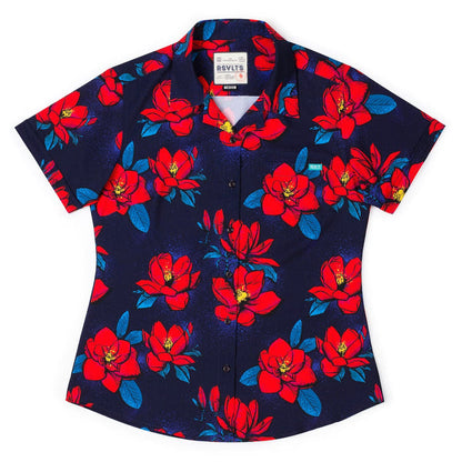 RSVLTS XS RSVLTS Women's Short Sleeve Shirt Bloom Service – Women's KUNUFLEX Short Sleeve Shirt Bloom Service – Women's KUNUFLEX Short Sleeve Shirt