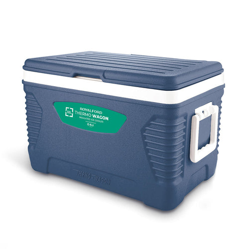 Blue 32L Insulated Ice Cooler Box For Picnic