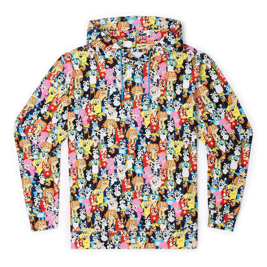 RSVLTS XS Bluey Performance Hoodie Bluey "Primary Pals" – Performance Hoodie