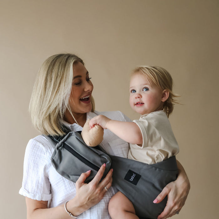 Boba Buddy Toddler Side Sling in Gray