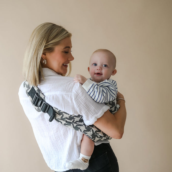 Boba Buddy Toddler Side Sling in Houndstooth