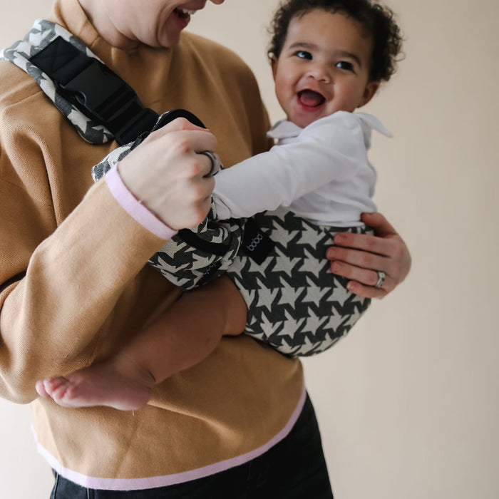 Boba Buddy Toddler Side Sling in Houndstooth