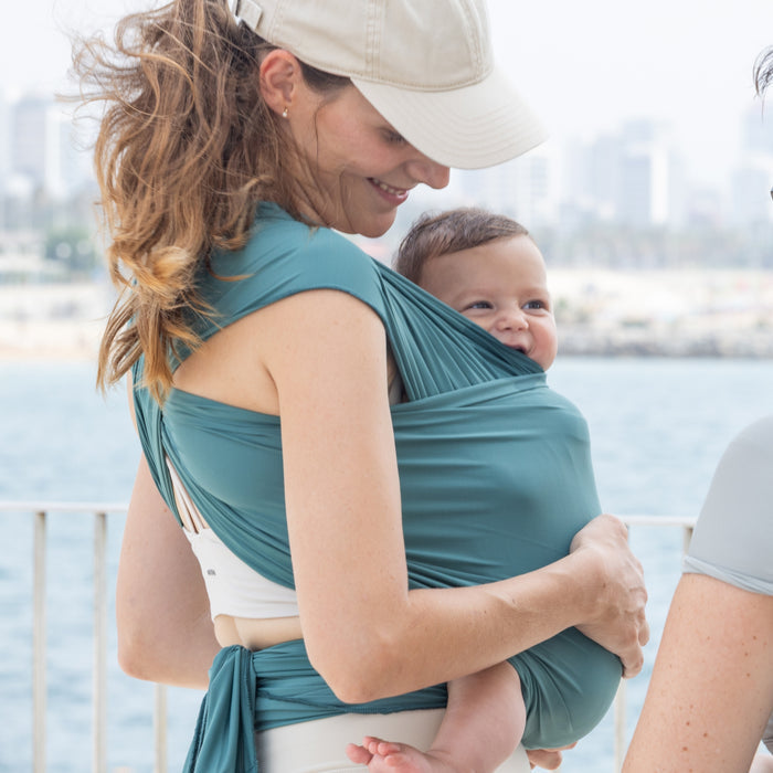Boba Freedom Together Baby Wrap in Green