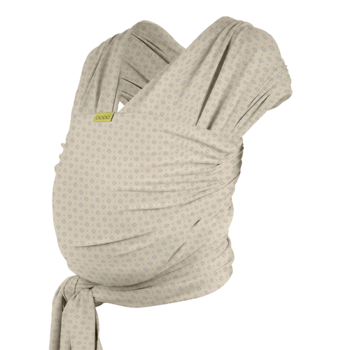 A Boba Serenity Baby Wrap, made from a buttery soft, extra breathable bamboo blend fabric (68% Viscose from Bamboo, 25% Cotton, 7% Spandex). Ergonomic, award-winning design fits babies from 7 Ibs to 35 Ibs, best up to 20 Ibs. Machine washable, dryer friendly, and certified hip-healthy. Anvi