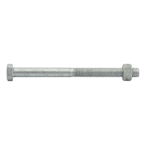 Bolt & Nut Galv Hex M12 x 150