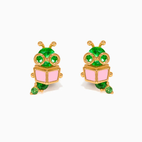 Bookworm Studs