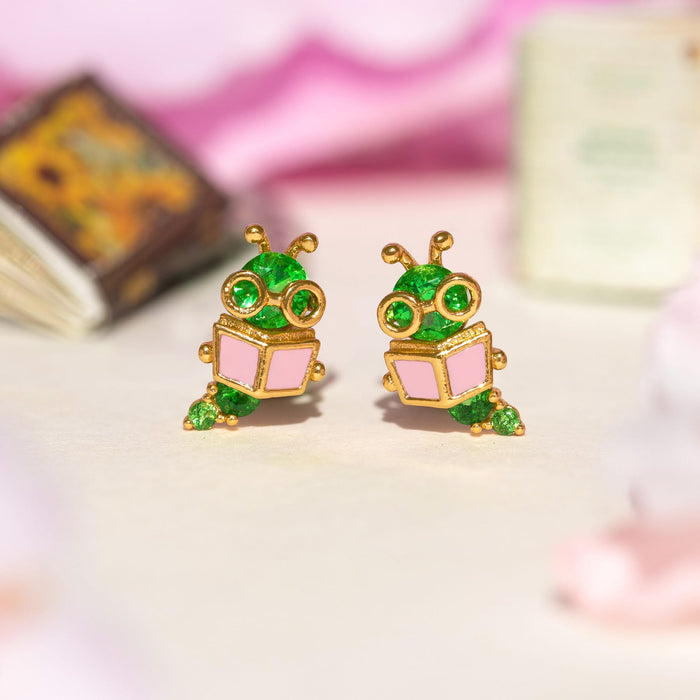 Bookworm Studs