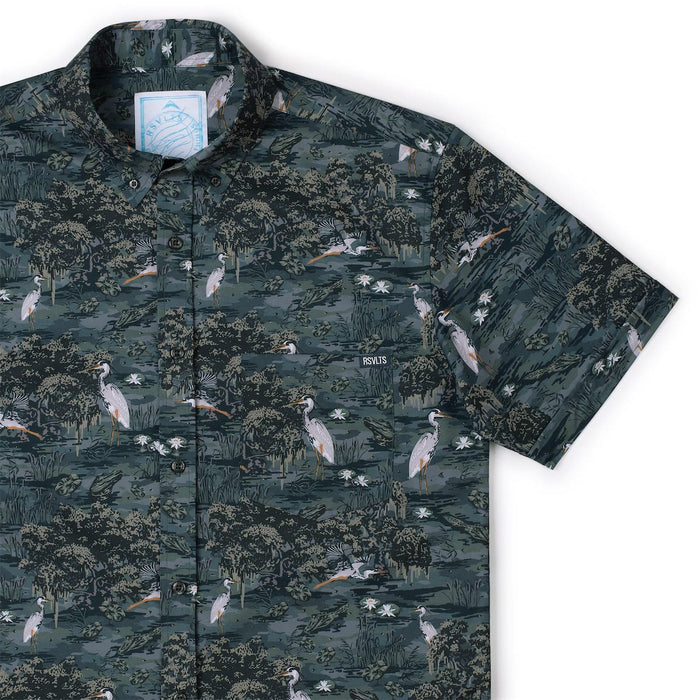 RSVLTS XS RSVLTS Short Sleeve Shirt Born On the Bayou – KUNUFLEX Short Sleeve Shirt Born On the Bayou – KUNUFLEX Short Sleeve Shirt