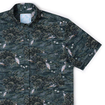 RSVLTS XS RSVLTS Short Sleeve Shirt Born On the Bayou – KUNUFLEX Short Sleeve Shirt Born On the Bayou – KUNUFLEX Short Sleeve Shirt
