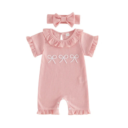BOWTIE Ruffle Jumpsuit