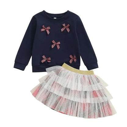BOWTIES Layered Tulle Skirt Outfit