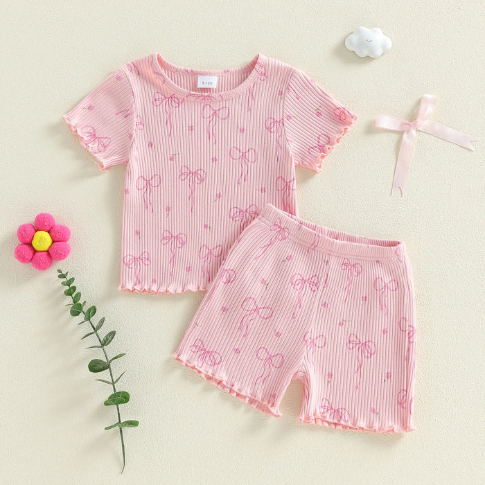 BOWTIES Ribbed Summer Outfit