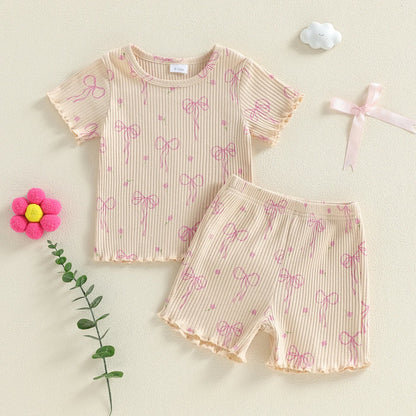 BOWTIES Ribbed Summer Outfit