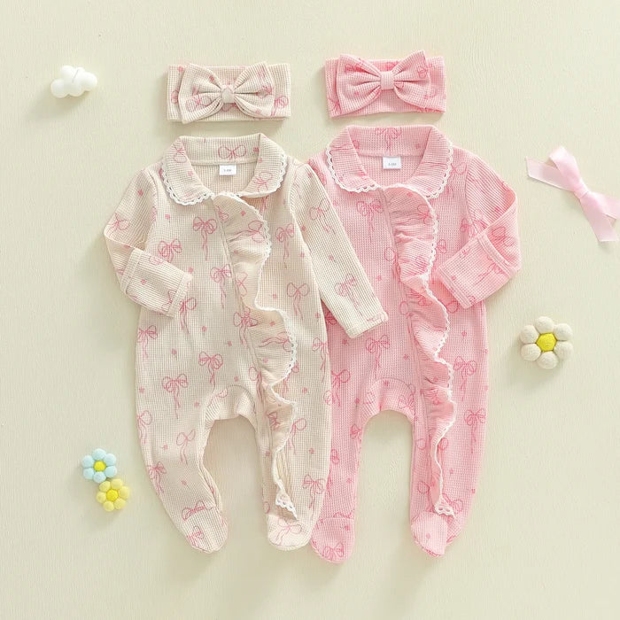 BOWTIES Ruffle Jumpsuit