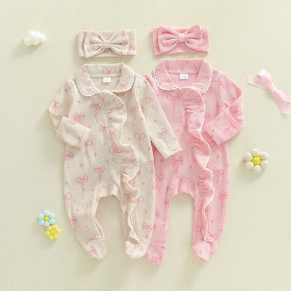 BOWTIES Ruffle Jumpsuit