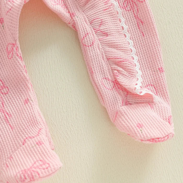 BOWTIES Ruffle Jumpsuit