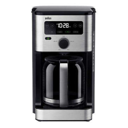 BRAUN 14 Cup Programmable Coffee maker - Factory serviced with Home Essentials warranty - KF5350BK