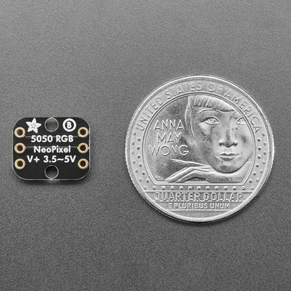 Breadboard-friendly RGB Smart NeoPixel - Pack of 5 by Adafruit - The Pi Hut