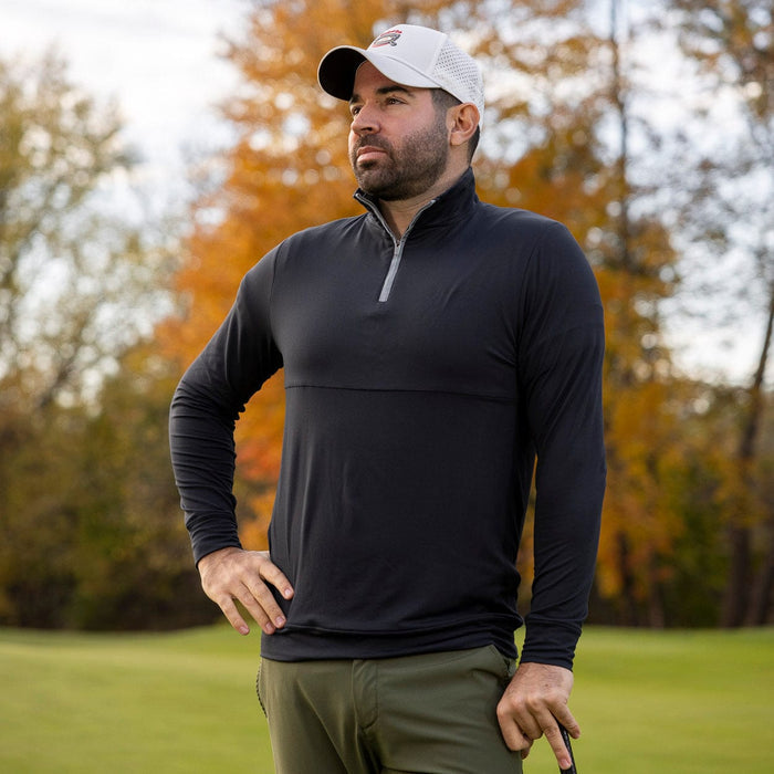 RSVLTS RSVLTS Breakfast Balls "Black" – Quarter Zip