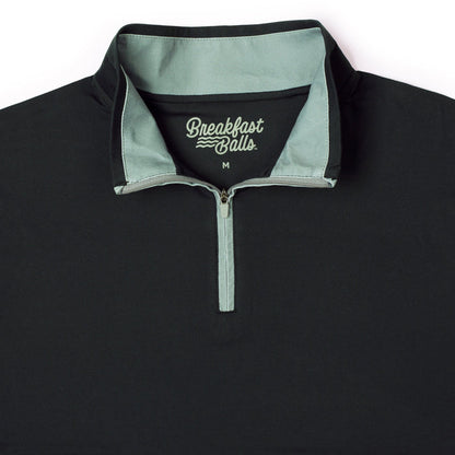 RSVLTS RSVLTS Breakfast Balls "Black" _ Quarter Zip