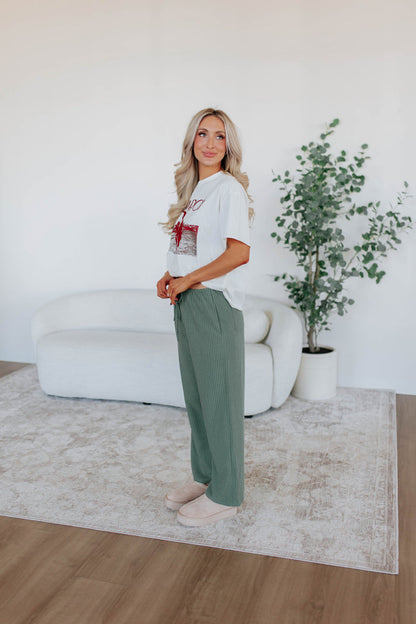 Brenna Striped Pants