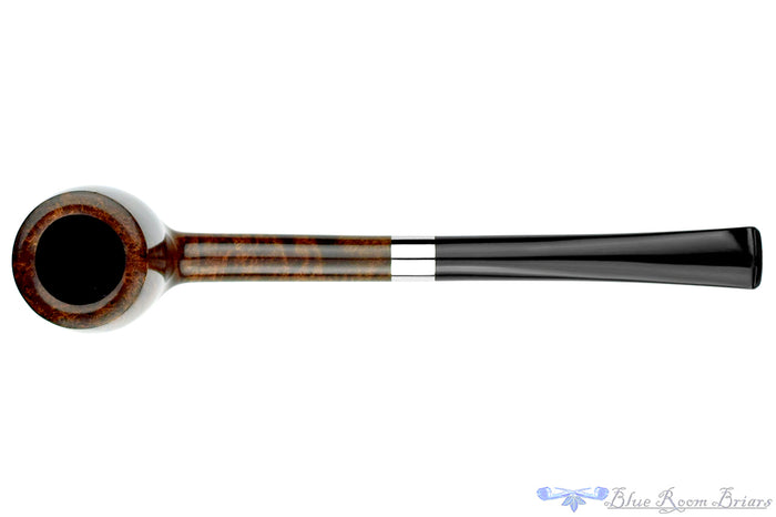 Blue Room Briars is proud to present this Bruno Nuttens Heritage Pipe Bing Billiard with Nickel