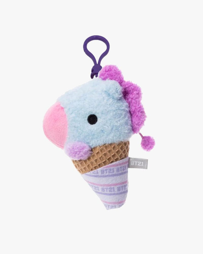 BT21 MANG BABY Ice Cream Plush Mascot Keychain